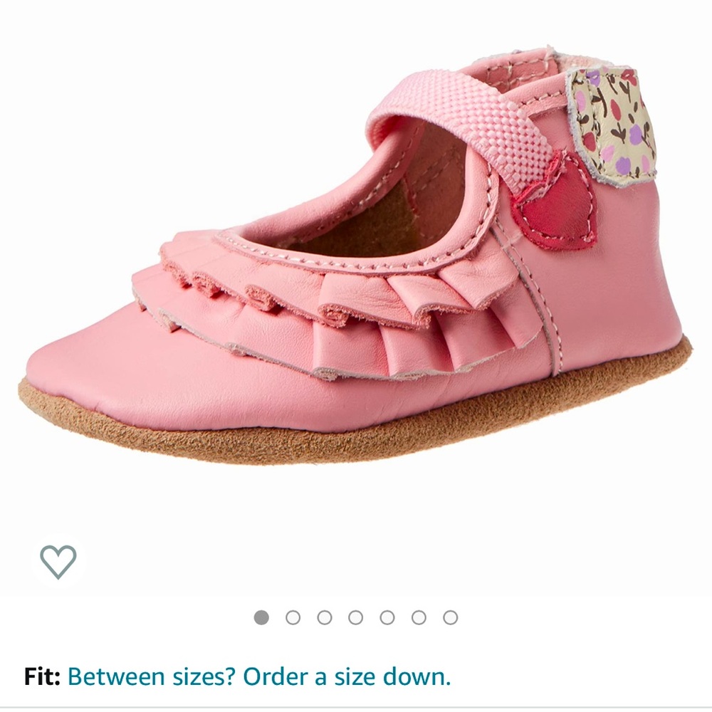 New in the box Robeez shoes in no longer available “pink pandora”